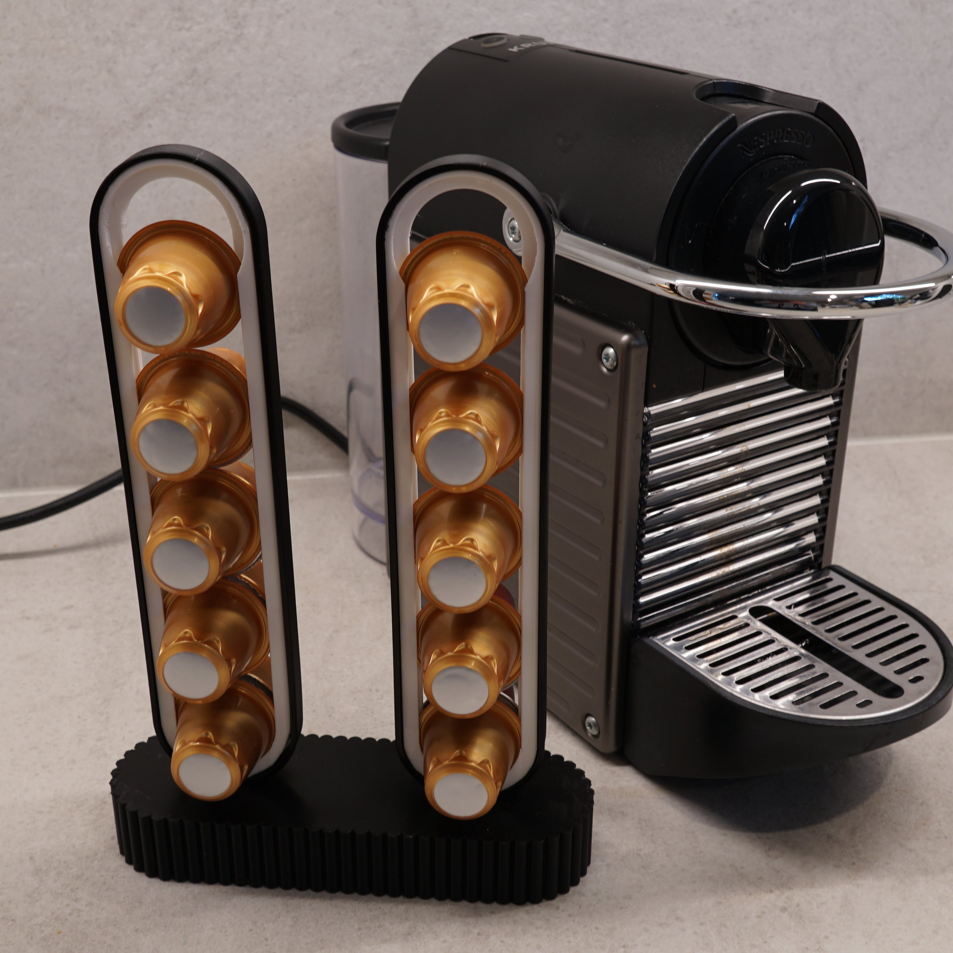 kapselhalter-pillar-weiß