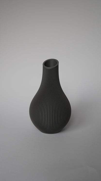 Nordic Rillen Vase