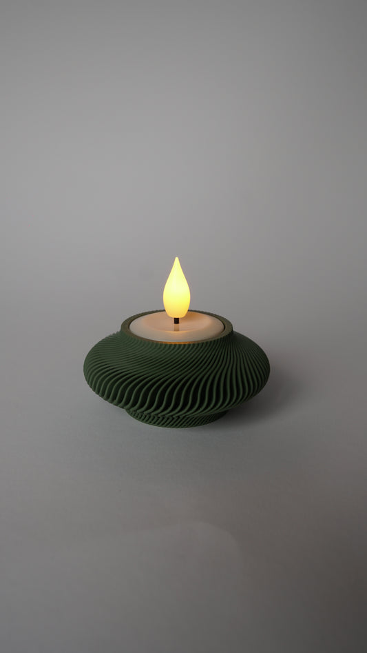 Teelicht Wave