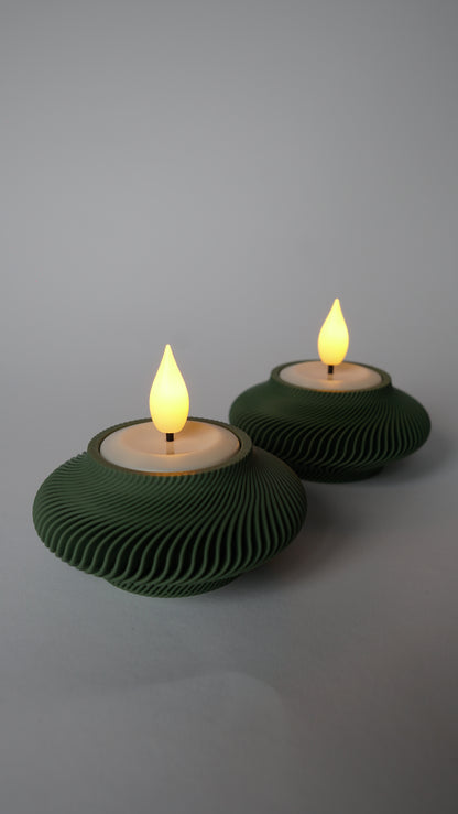 Teelicht Wave